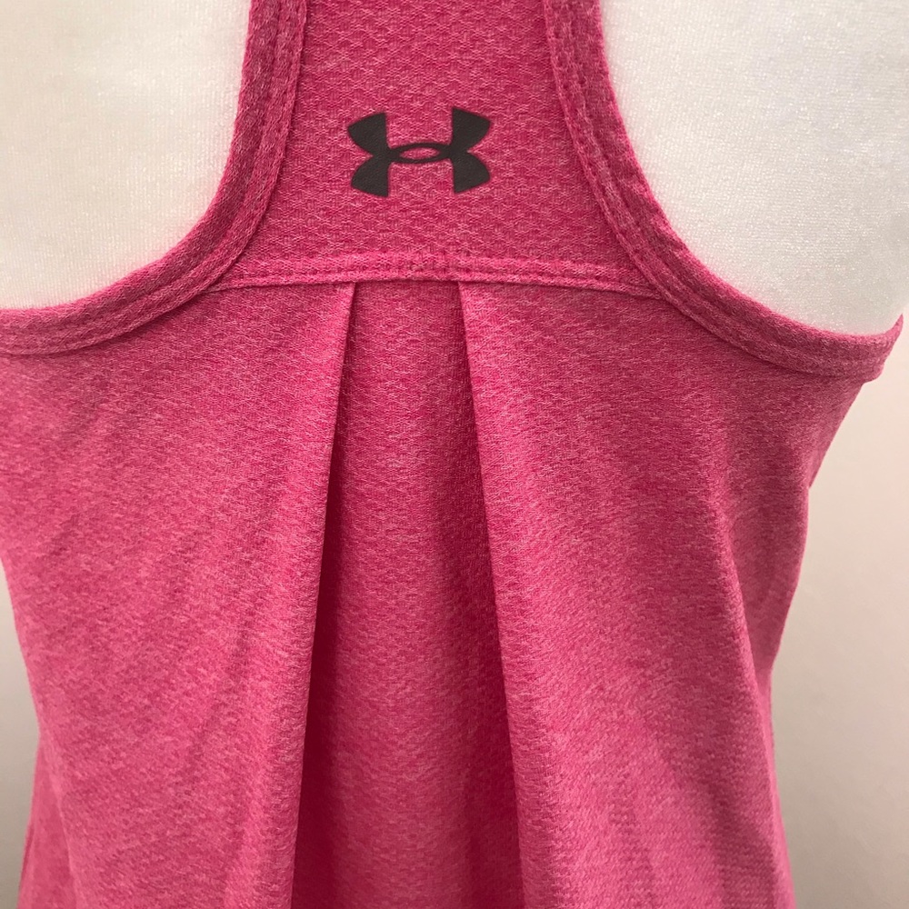 Woman’s Under Armour pink tank top